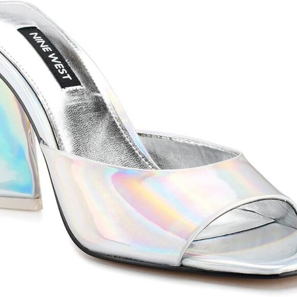 Heeled Slide Sandals by Nine West sz n5 - Picture 5 of 5